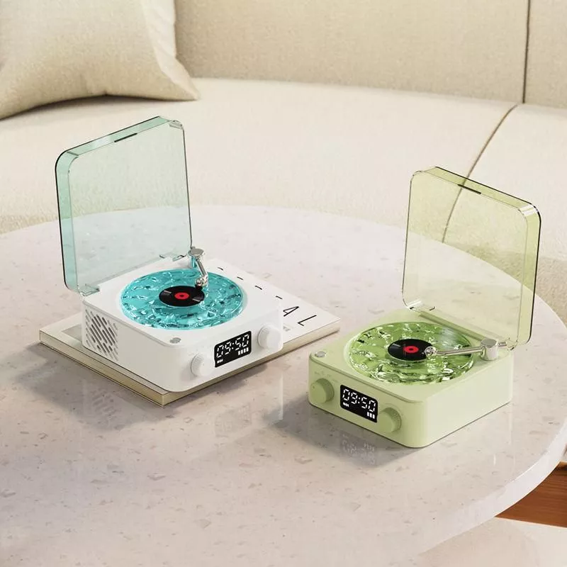 Mini Retro White Noise Bluetooth Speaker Portable Vintage Sleep Aid Bluetooth Speaker Subwoofer with RGB Light Support TF Card Mini Retro White Noise Bluetooth Speaker Portable Vintage Sleep Aid Bluetooth Speaker Subwoofer with RGB Light Support TF Card