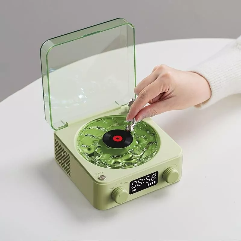 Mini Retro White Noise Bluetooth Speaker Portable Vintage Sleep Aid Bluetooth Speaker Subwoofer with RGB Light Support TF Card Mini Retro White Noise Bluetooth Speaker Portable Vintage Sleep Aid Bluetooth Speaker Subwoofer with RGB Light Support TF Card